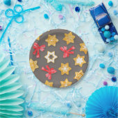 Pepparkakor Kerstmis Papieren Bordje (Feest)