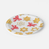 Pepparkakor Kerstmis Papieren Bordje (Gekanteld)