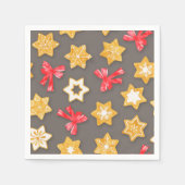 Pepparkakor Kerstmis Servet (Voorkant)