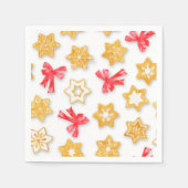 Pepparkakor Kerstmis Servetten (Voorkant)