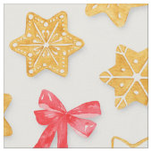 Pepparkakor Kerstmis Stof (Close Up)