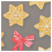Pepparkakor Kerstmis Stof (Close Up)