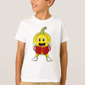 Pepper als Boxer met Boxing-handschoenen T-shirt (Voorkant)