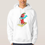 Pepper as Skier Hoodie (Voorkant)