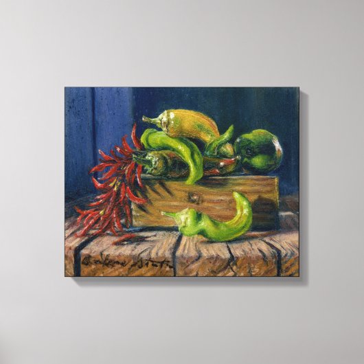 "Pepper Harvest" Canvas Afdruk (Voorkant)