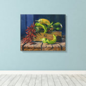 "Pepper Harvest" Canvas Afdruk (Insitu (Houten vloer))