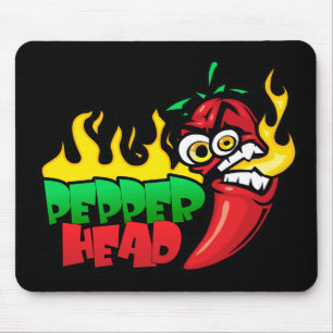 Pepper Head $14.95 Collectibele Vector Muismat