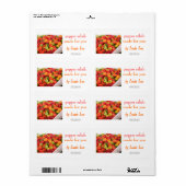 Pepper herstelt etiket 2 (Full Sheet)