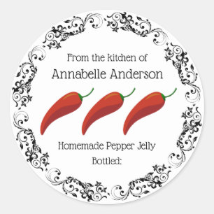 Pepper Jelly Label Personaliseren