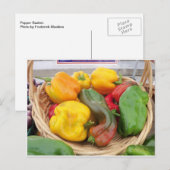 Pepper mandje briefkaart (Voorkant / Achterkant)