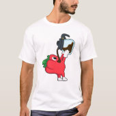Pepper met koffie t-shirt (Voorkant)