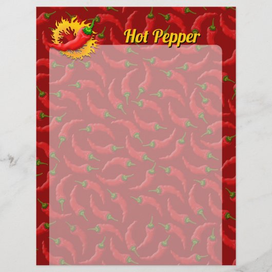 Pepper met vlam-brochure flyer (Voorkant)