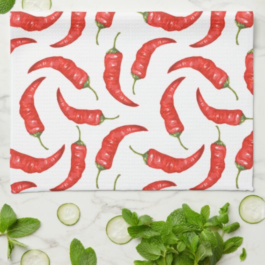 Pepper. Patroon Theedoek (Gevouwen)