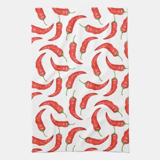 Pepper. Patroon Theedoek (Verticaal)