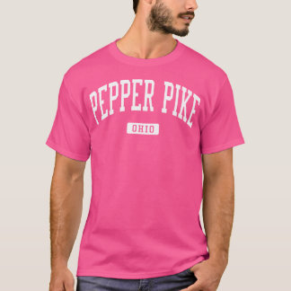 Pepper Pike Ohio Oh  Atletisch Sportontwerp T-shirt