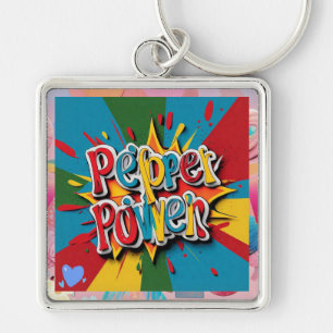 "Pepper Power" Sleutelhanger