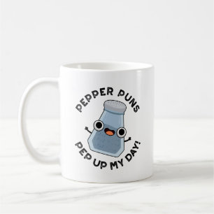 Pepper Puns Pep up My Day Funny Food Pun Koffiemok