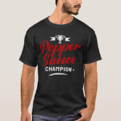PEPPER SAUCE KAMPIOEN Donker T-shirt (Voorkant)