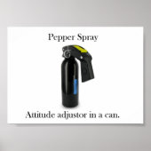 Pepper Spray Poster (Voorkant)