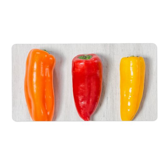 Pepper-stilleven Etiket (Voorkant)