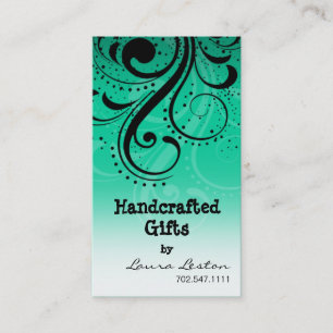 Pepper Swirl Business Card-sjabloon Visitekaartje