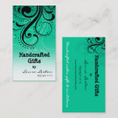 Pepper Swirl Business Card-sjabloon Visitekaartje (Voorkant / Achterkant)