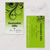 Pepper Swirl Business Card-sjabloon Visitekaartje (Voorkant / Achterkant)