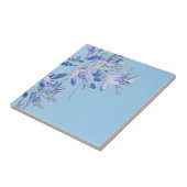 Pepper Tree Bleek Pastel Blue Tegeltje (Zijkant)