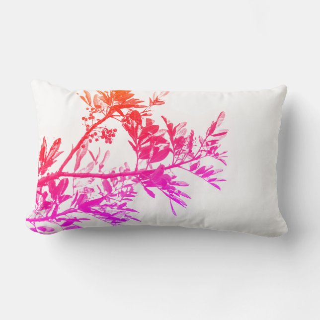Pepper Tree Flowers laten Natuur Pillow-kussen ach Kussen (Voorkant)