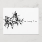 Pepper Tree ik denk aan je Briefkaart (Voorkant)