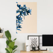 Pepper Tree laat Natuur minimalistisch Poster (Thuiskantoor)