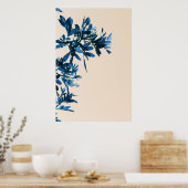 Pepper Tree laat Natuur minimalistisch Poster (Keuken)