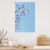 Pepper Tree laat Natuur minimalistisch Poster (Keuken)