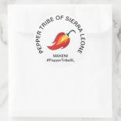 Pepper Tribe Sierra Leone Sticker (Tas)