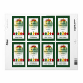Pepper van pluim, bliksetiket van cook etiket (Full Sheet)