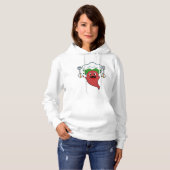 Pepper Vegan Cook Hoodie (Voorkant volledig)