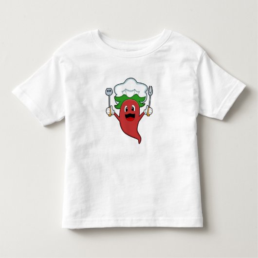 Pepper Vegan Cook Kinder Shirts (Voorkant)