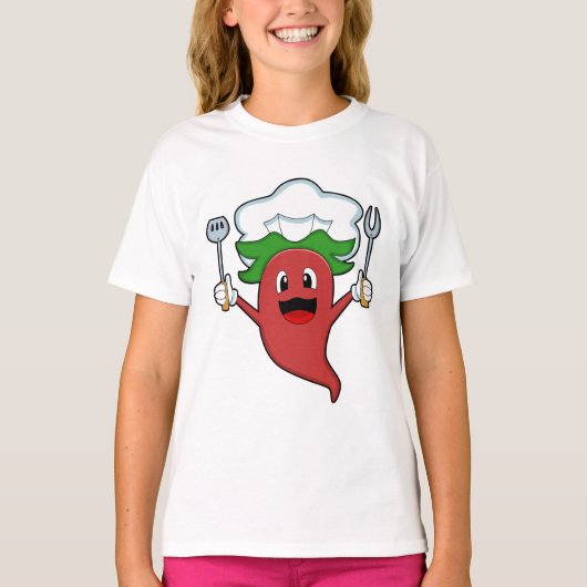 Pepper Vegan Cook T-shirt (Voorkant)