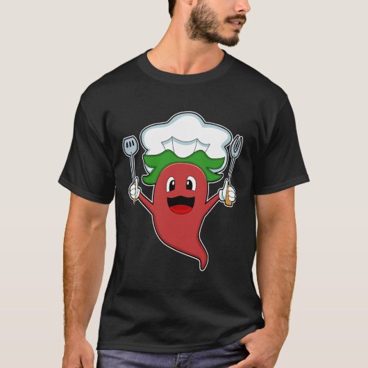 Pepper Vegan Cook T-shirt (Voorkant)