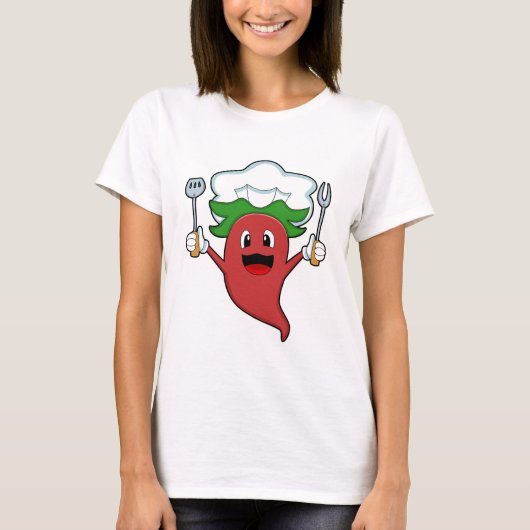 Pepper Vegan Cook T-shirt (Voorkant)
