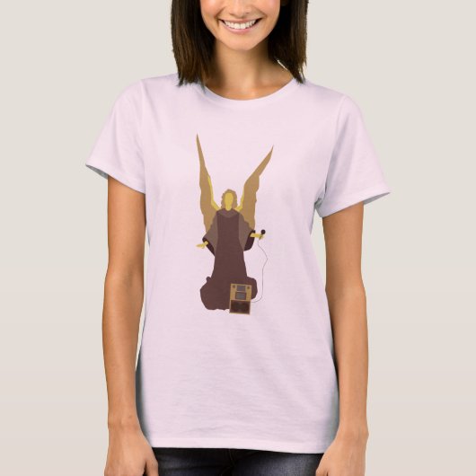 Peppermill Karaoke Angel Long Hoeve T-shirt (Voorkant)
