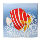 Peppermint Angelfish Tile Tegeltje (Voorkant)