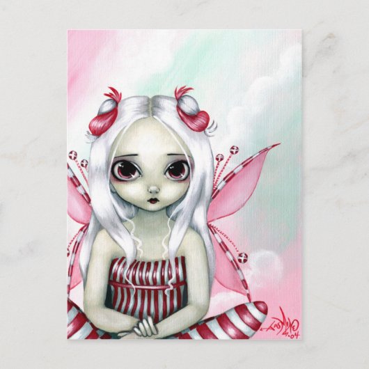 "Peppermint " Briefkaart (Voorkant)