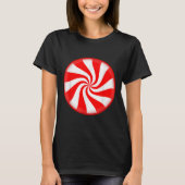 Peppermint Candy Christmas  T-shirt (Voorkant)