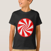 Peppermint Candy Christmas  T-shirt (Voorkant)
