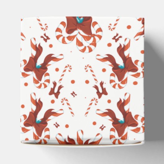 Peppermint Charm Gift Box Bedankdoosjes (Bovenkant)