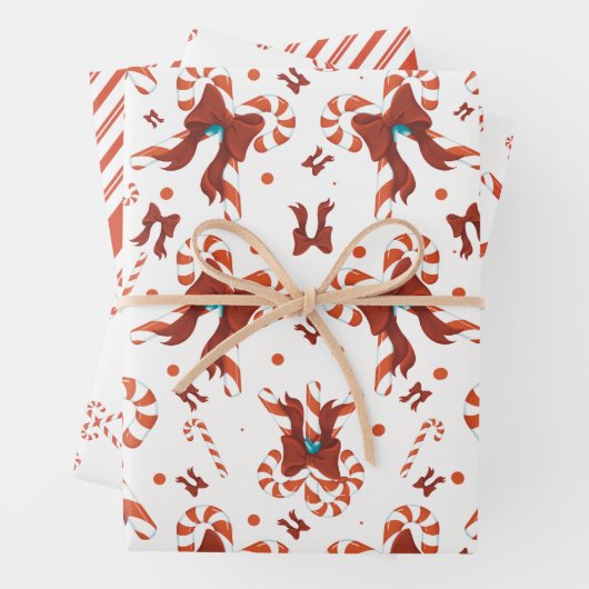 Peppermint Charm Inpakpapier Vel (In situ)