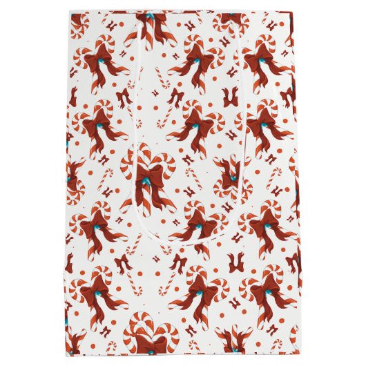 Peppermint Charm Medium Cadeauzakje (Achterkant)