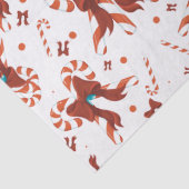 Peppermint Charm Wrapping Paper Tissuepapier (Detail)