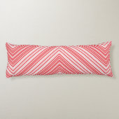 Peppermint Chevron Body Pillow Lichaamskussen (Achterkant)